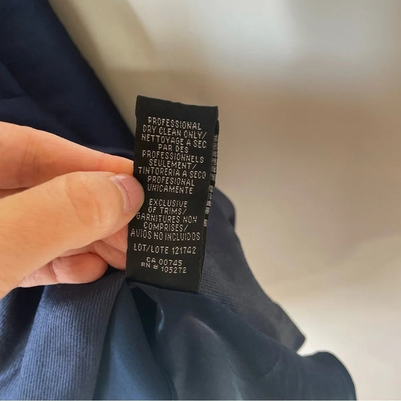 Monique Lhuillier ML We Belong Together Dress Blue Size 0 - Picture 9 of 15